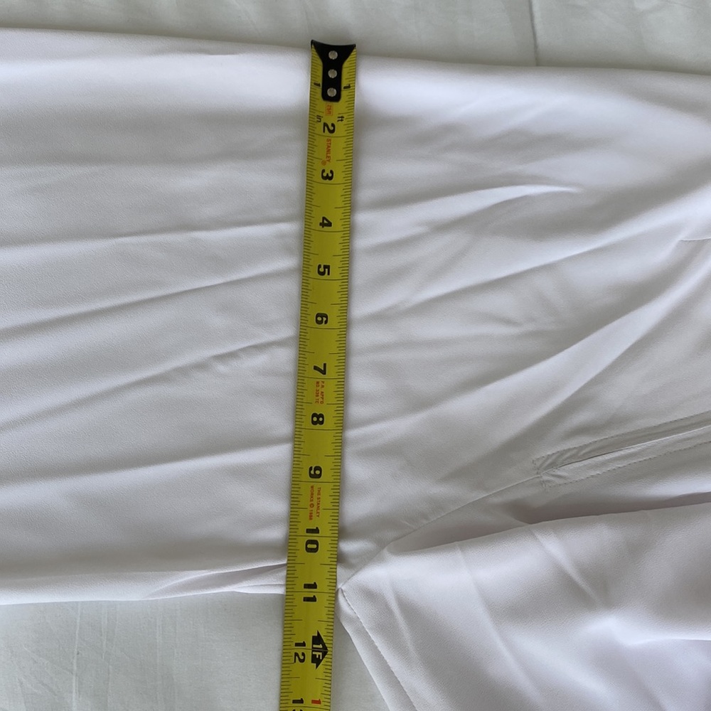 White Vintage Palazzo Pants - Picture 9 of 10